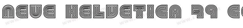 Neue Helvetica 79 Co字体转换